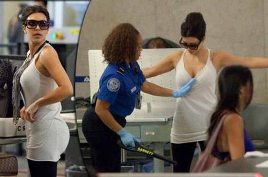 用圖片來解析美國機場金屬探測門檢測通道的嚴格安檢方式[圖]